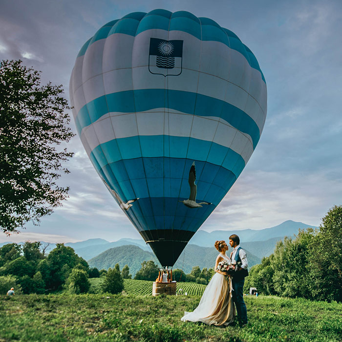 Полет на воздушном шаре в Сочи