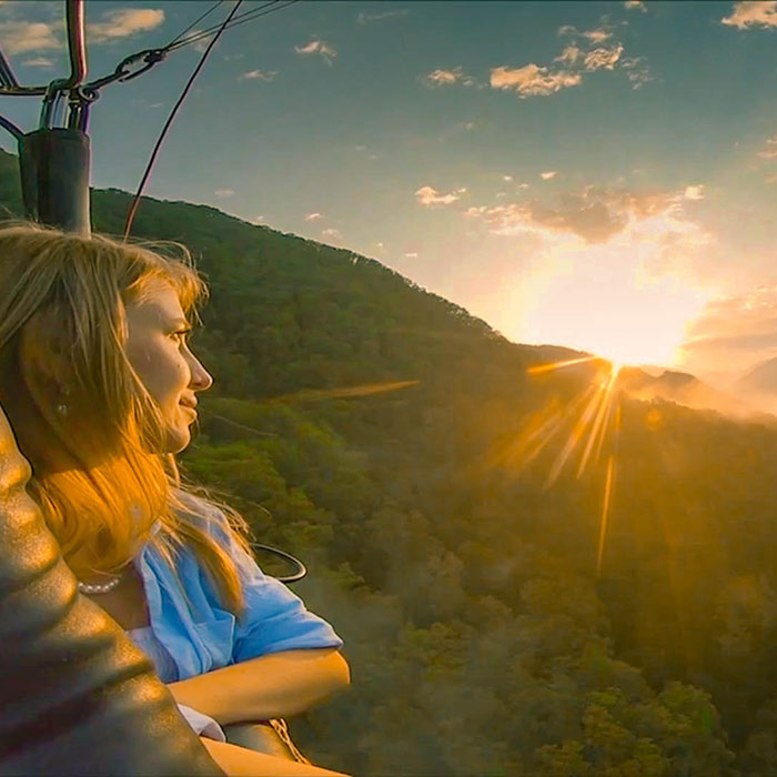 Полет на воздушном шаре в Сочи